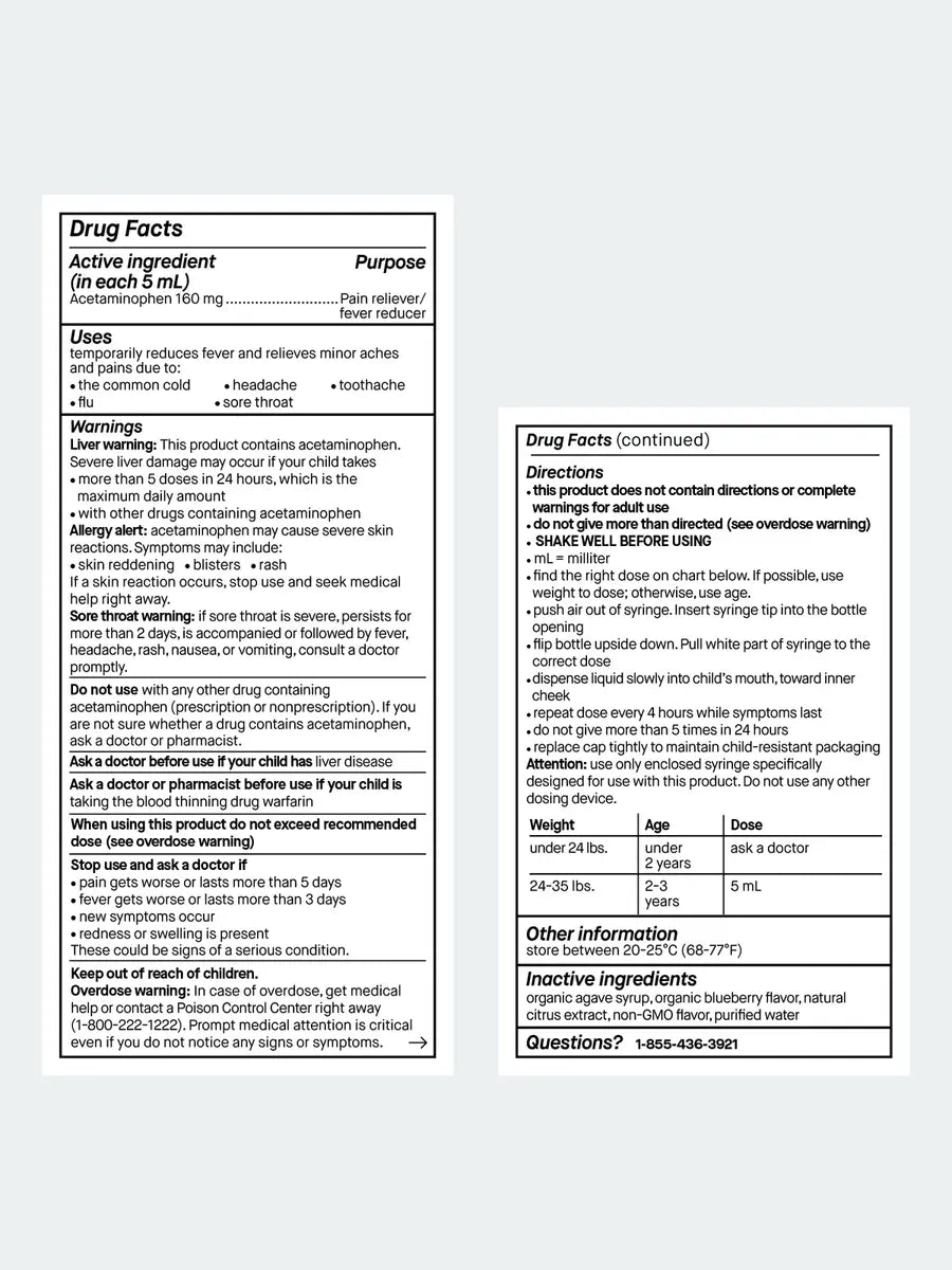 Genexa Kid's Pain & Fever - Extra