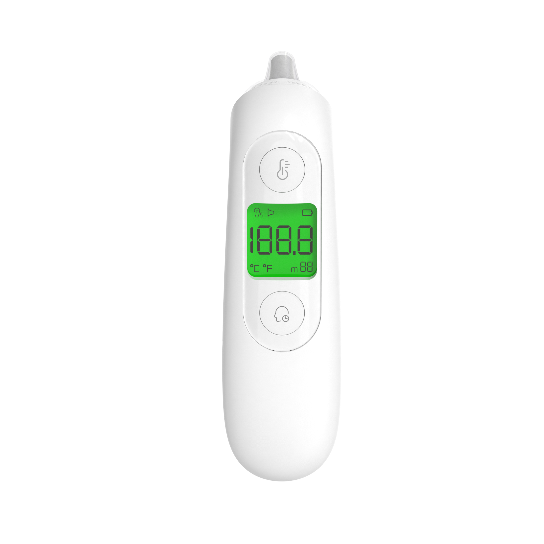 Infrared Ear Thermometer with Disposable Covers